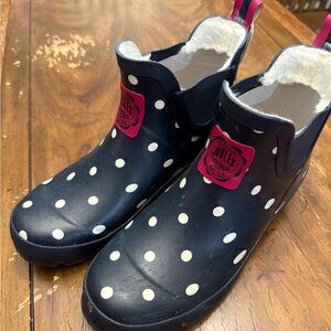 NWT Women’s Polka Dot Rain Boots